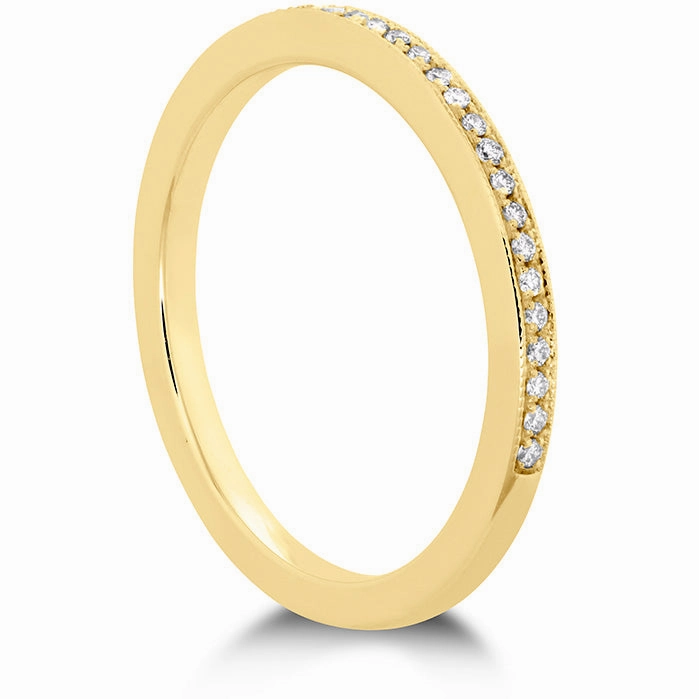 Hearts On Fire Deco Chic Milgrain Diamond Band