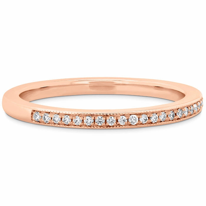 Hearts On Fire Deco Chic Milgrain Diamond Band