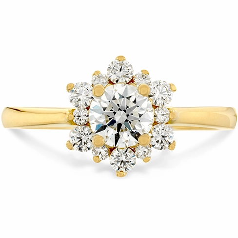 Hearts On Fire Delight Lady Di Diamond Engagement Ring