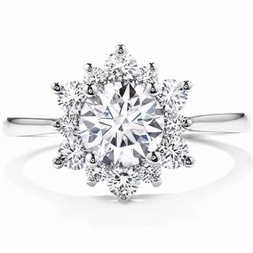 Hearts On Fire Delight Lady Di Diamond Engagement Ring