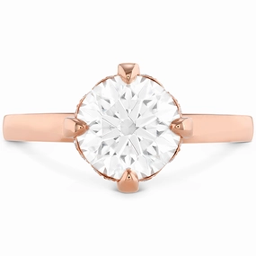 Hearts On Fire Desire Diamond Basket Engagement Ring