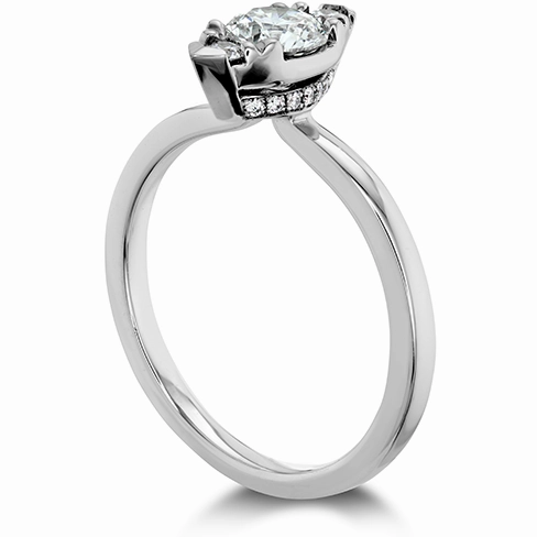 Hearts On Fire Desire Simply Regal Diamond Engagement Ring