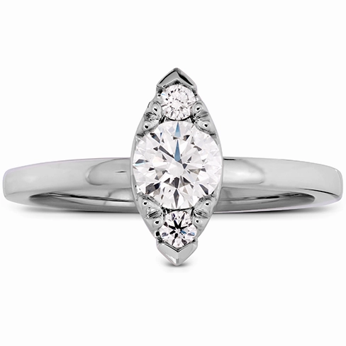 Hearts On Fire Desire Simply Regal Diamond Engagement Ring