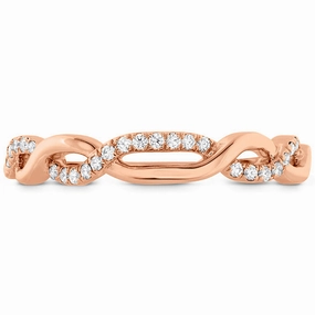 Hearts On Fire Destiny Lace Twist Diamond Band