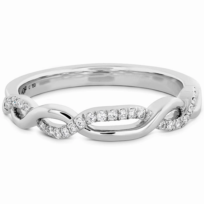 Hearts On Fire Destiny Lace Twist Diamond Band