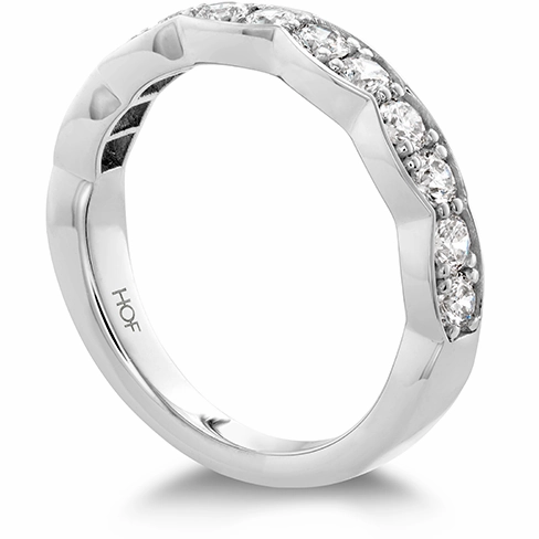 Hearts On Fire Diamond Lorelei Floral Diamond Large Band