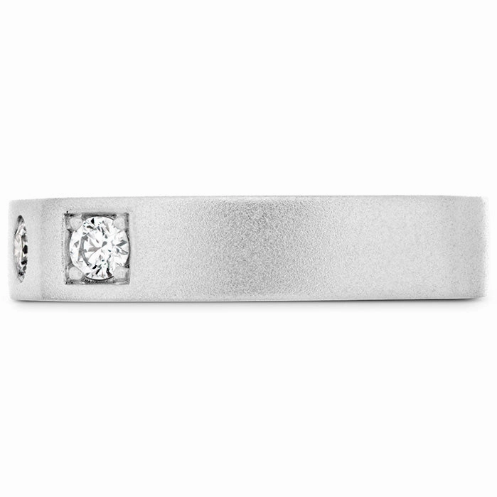 Hearts On Fire Distinguished Sandblasted Diamond Ring
