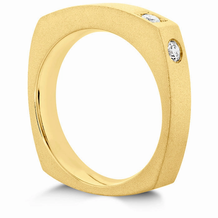 Hearts On Fire Distinguished Sandblasted Diamond Ring
