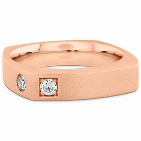 Hearts On Fire Distinguished Sandblasted Diamond Ring