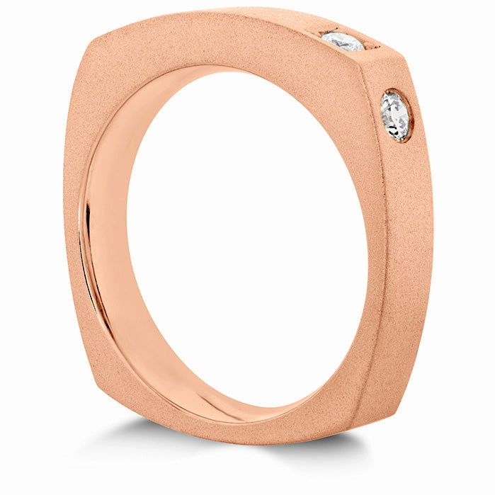 Hearts On Fire Distinguished Sandblasted Diamond Ring