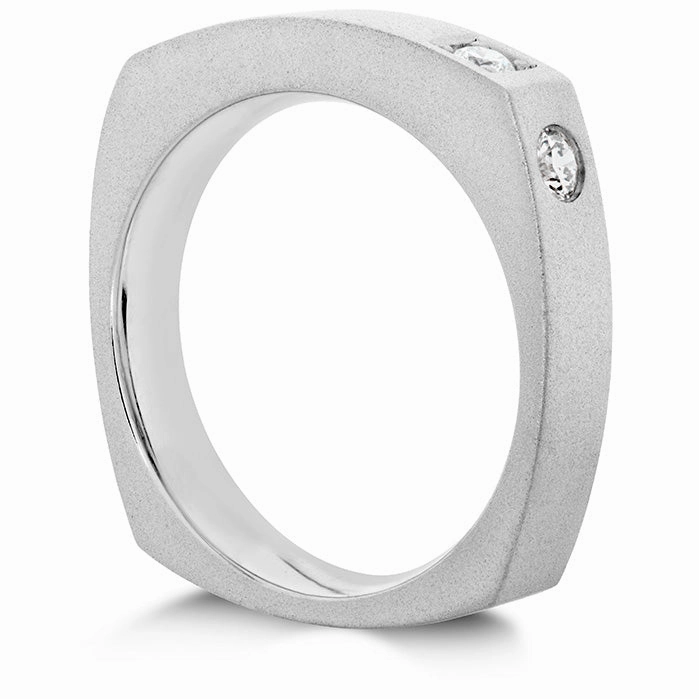 Hearts On Fire Distinguished Sandblasted Diamond Ring