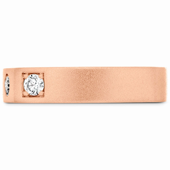 Hearts On Fire Distinguished Sandblasted Diamond Ring