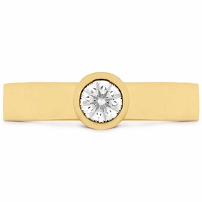 Hearts On Fire Distinguished Single Bezel Diamond Ring