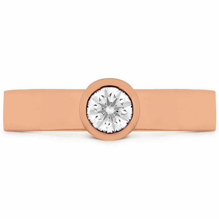 Hearts On Fire Distinguished Single Bezel Diamond Ring