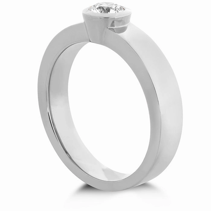 Hearts On Fire Distinguished Single Bezel Diamond Ring