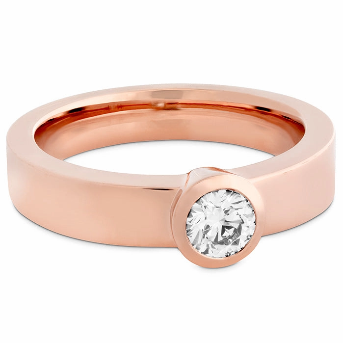 Hearts On Fire Distinguished Single Bezel Diamond Ring