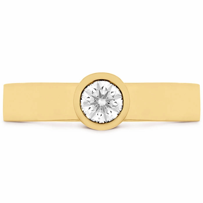 Hearts On Fire Distinguished Single Bezel Diamond Ring
