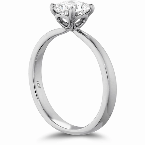Hearts On Fire Dream Signature Solitaire Diamond Engagement Ring