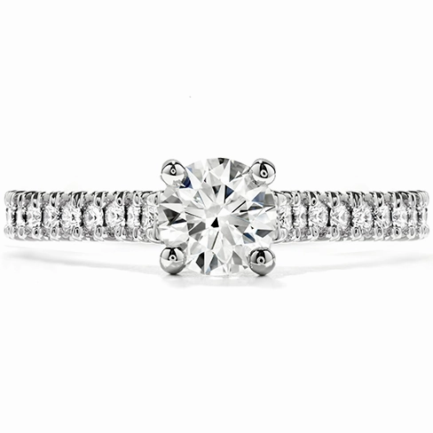 Hearts On Fire Enticement Diamond Engagement Ring