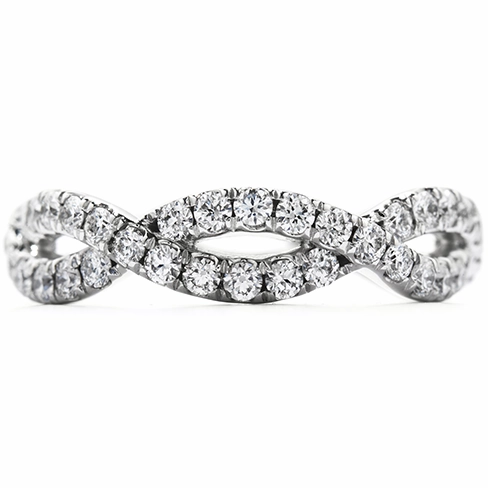 Hearts On Fire Envelop Split Shank Eternity Band