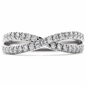 Hearts On Fire Envelop Wedding Band