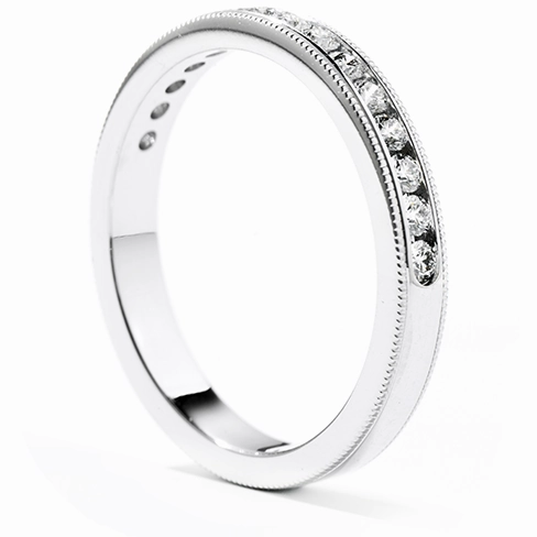 Hearts On Fire Eterne Milgrain Wedding Band