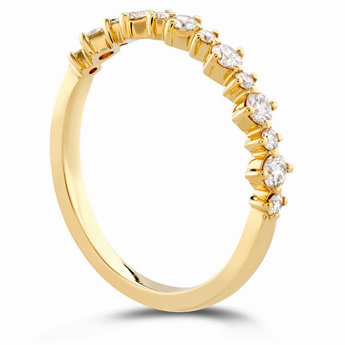 Hearts On Fire Gracious Classic Diamond Band