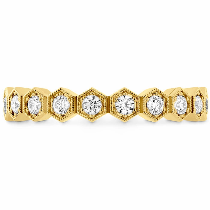 Hearts On Fire Hex Diamond Band