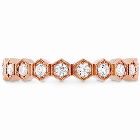 Hearts On Fire Hex Diamond Band