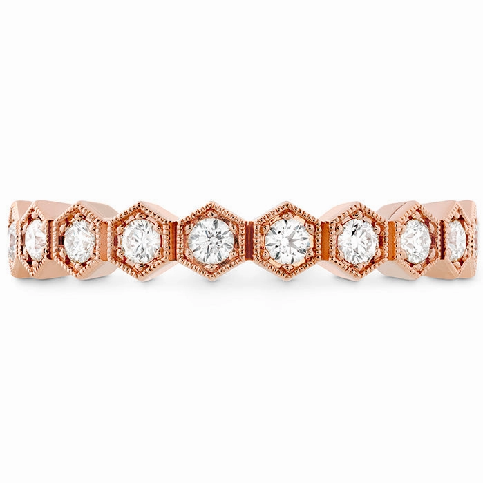 Hearts On Fire Hex Diamond Band