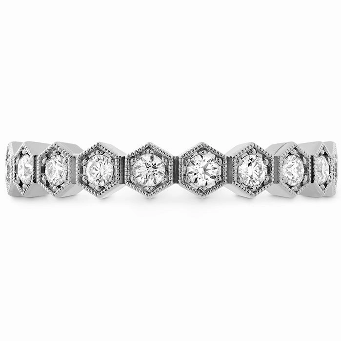 Hearts On Fire Hex Diamond Band