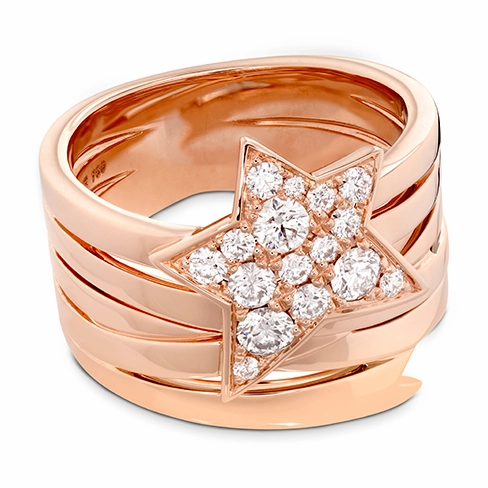 Hearts On Fire Illa Wraparound Comet Diamond Ring