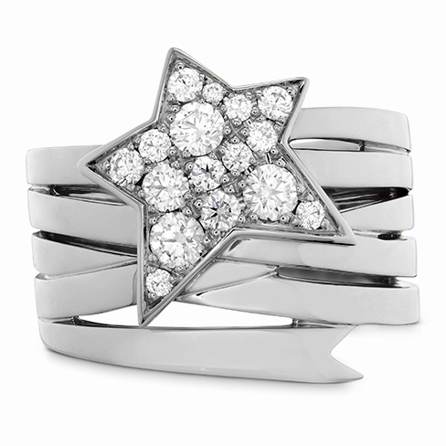 Hearts On Fire Illa Wraparound Comet Diamond Ring