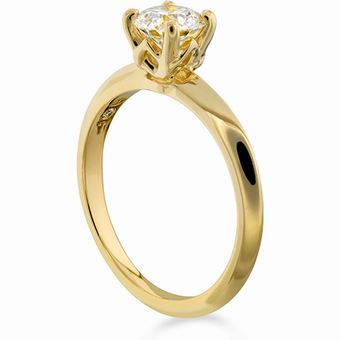 Hearts On Fire Insignia Solitaire Engagement Ring
