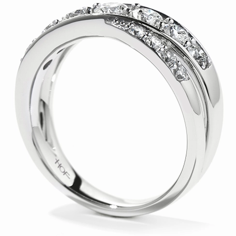 Hearts On Fire Intermingle Double Right Hand Diamond Ring
