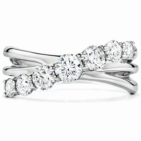 Hearts On Fire Intermingle Single Right Hand Diamond Ring