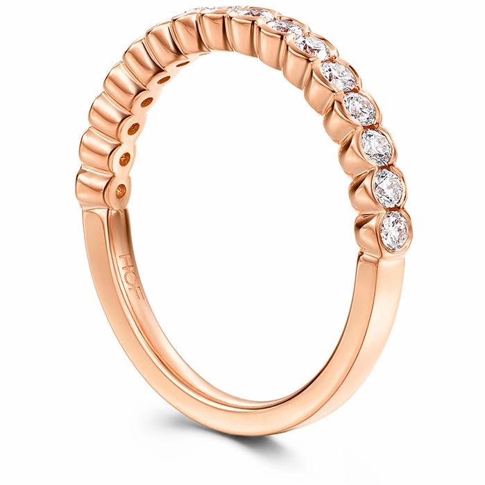 Hearts On Fire Isabelle Bezel Diamond Band