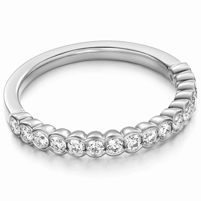 Hearts On Fire Isabelle Bezel Diamond Band