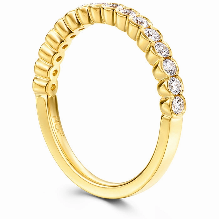Hearts On Fire Isabelle Bezel Diamond Band