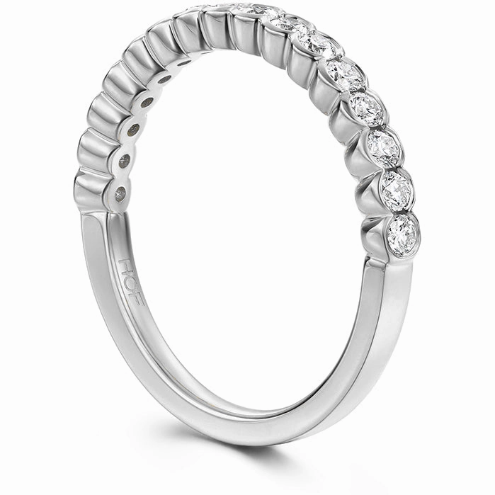 Hearts On Fire Isabelle Bezel Diamond Band
