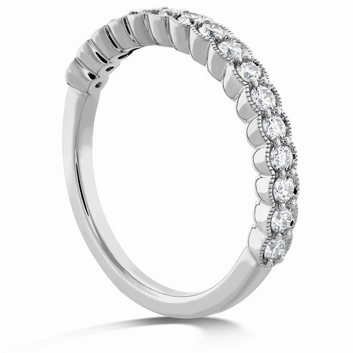 Hearts On Fire Isabelle Milgrain Diamond Band