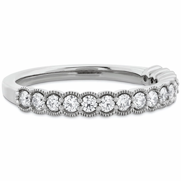 Hearts On Fire Isabelle Milgrain Diamond Band
