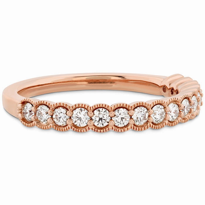 Hearts On Fire Isabelle Milgrain Diamond Band