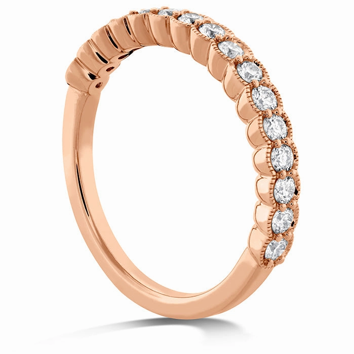 Hearts On Fire Isabelle Milgrain Diamond Band