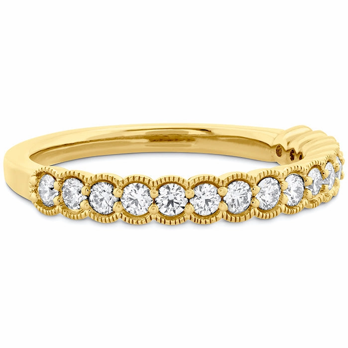 Hearts On Fire Isabelle Milgrain Diamond Band