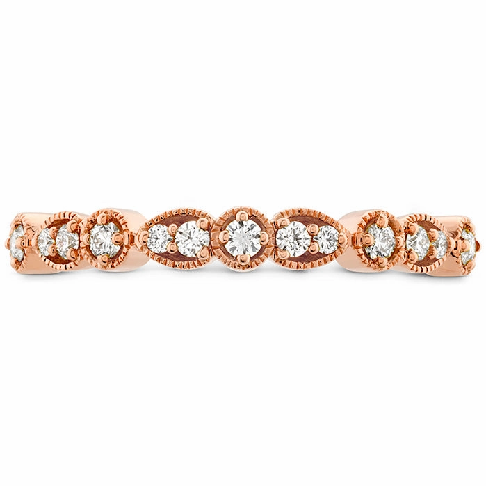Hearts On Fire Isabelle Teardrop Milgrain Diamond Band