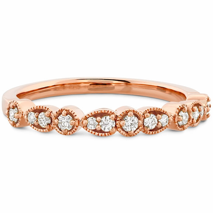 Hearts On Fire Isabelle Teardrop Milgrain Diamond Band