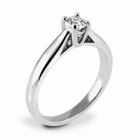 Hearts On Fire Jubilation Platinum 0.33ct Diamond Engagement Ring