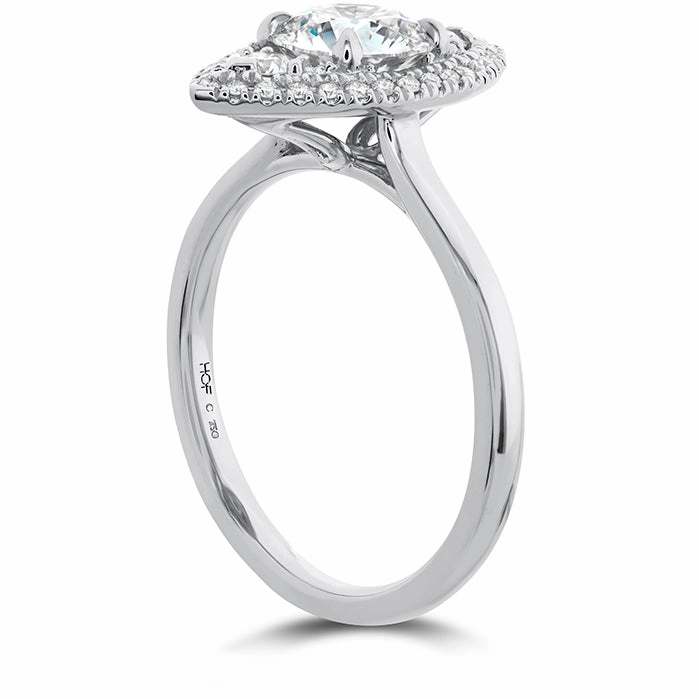 Hearts On Fire Juliette Marquise Halo Engagement Ring