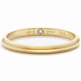 Hearts On Fire Ladies Half-Round Comfort Fit Band
